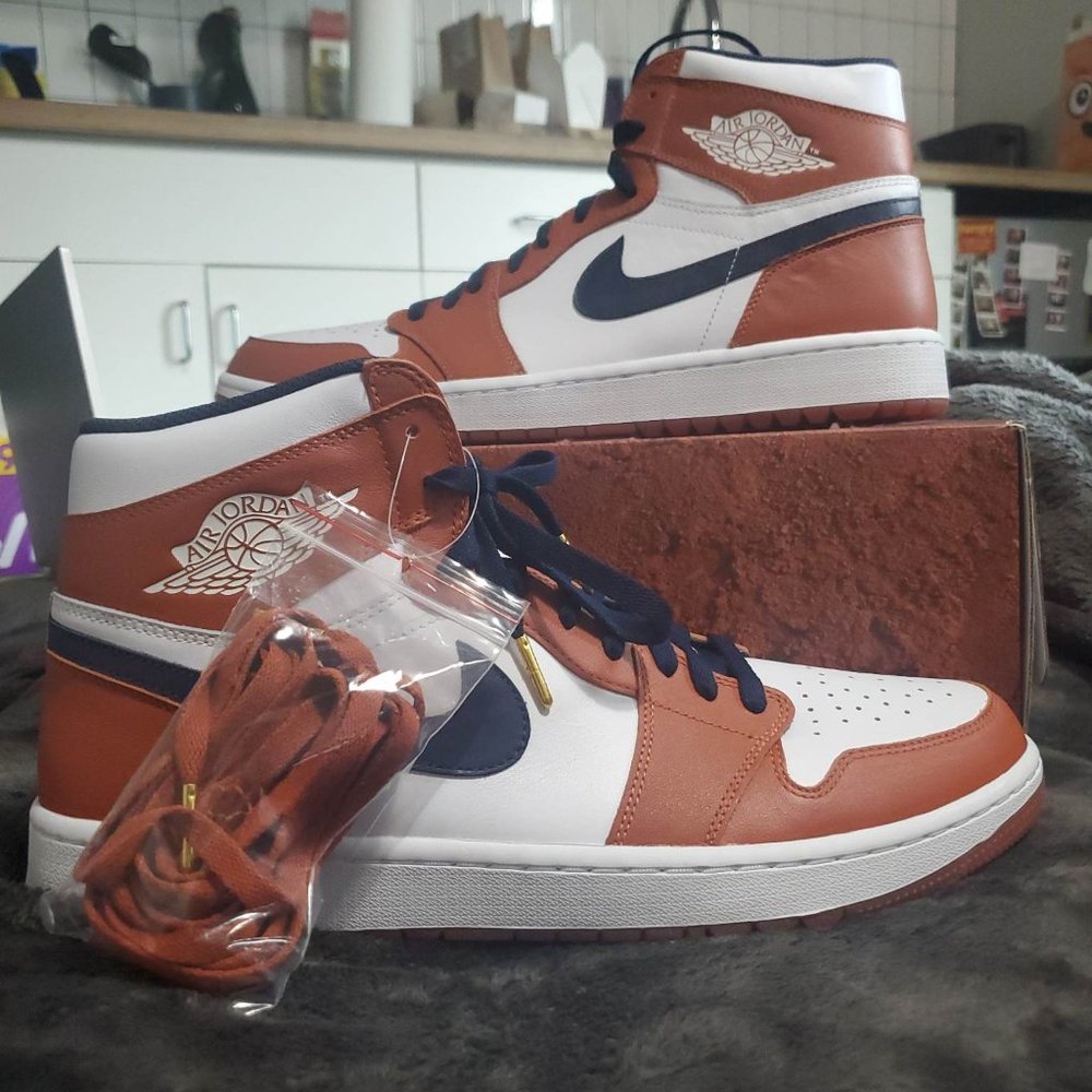 2022 Nike Jordan 1 Retro High x Eastside Golf 'Out of the Mud' Sz 14